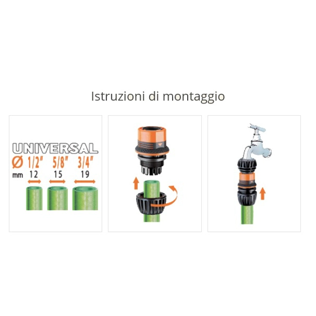 Vendita online Raccordo universale 1/2
